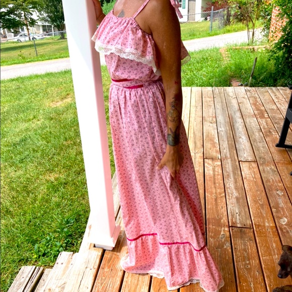 Beautiful vintage boho maxi dress - Picture 7 of 10